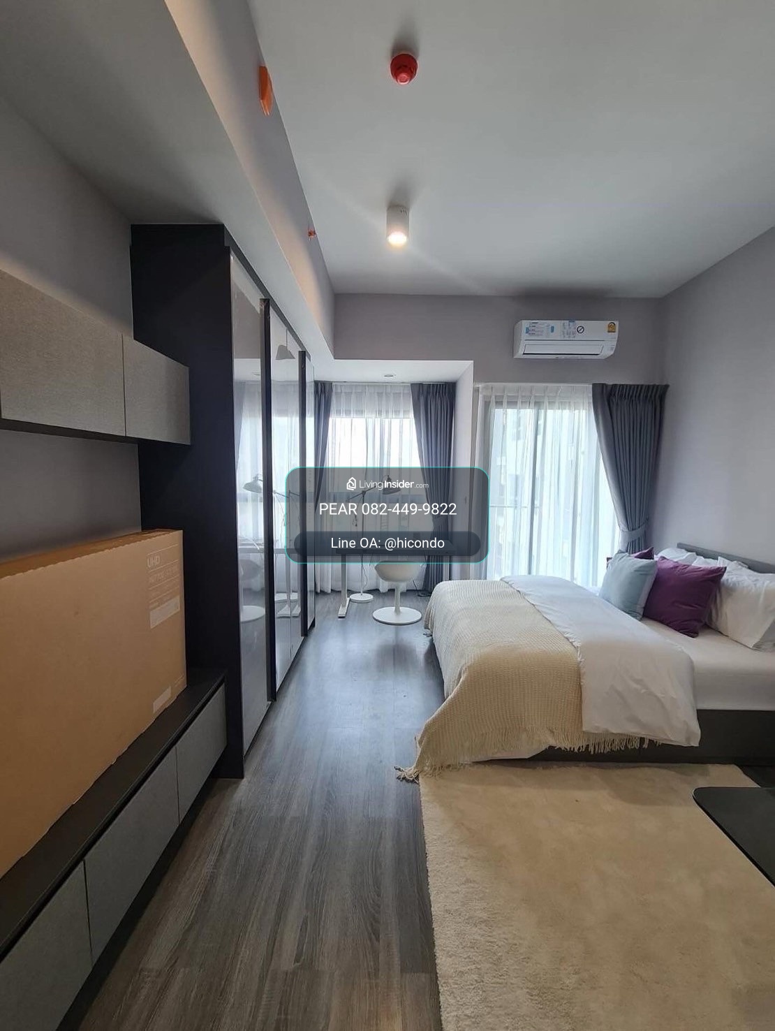 #ขายและเช่า IDEO CHULA SAMYAN สตูดิโอ เครื่องใช้ไฟฟ้าครบ | 082-4499822 – รูปที่ 2