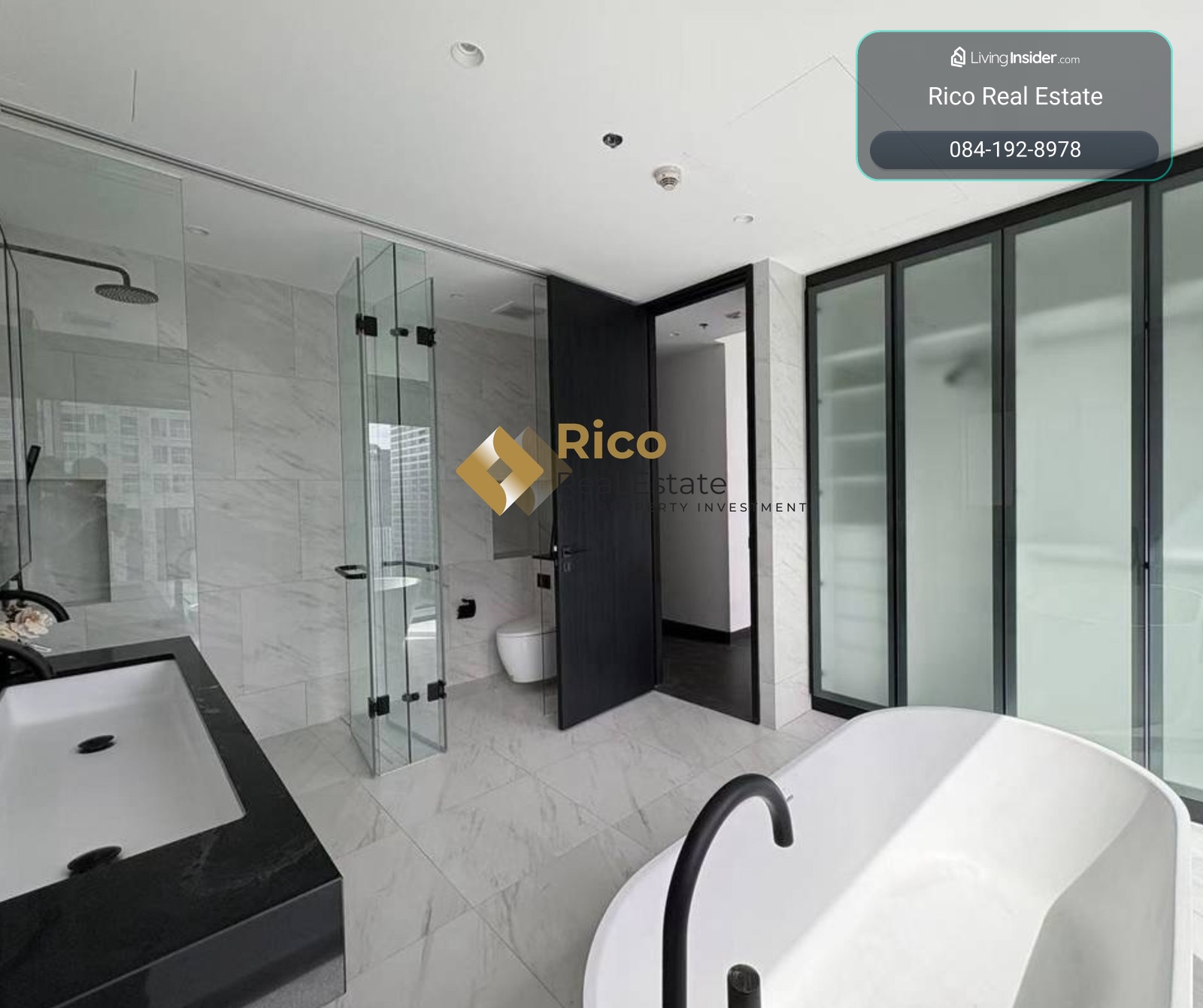 ⚜️{For Rent} Pet Friendly I Tait Sathorn 12 l 2BR 2BATH I 99SQM I 130,000 THB/Month | 18th Floor⚜️ – รูปที่ 3