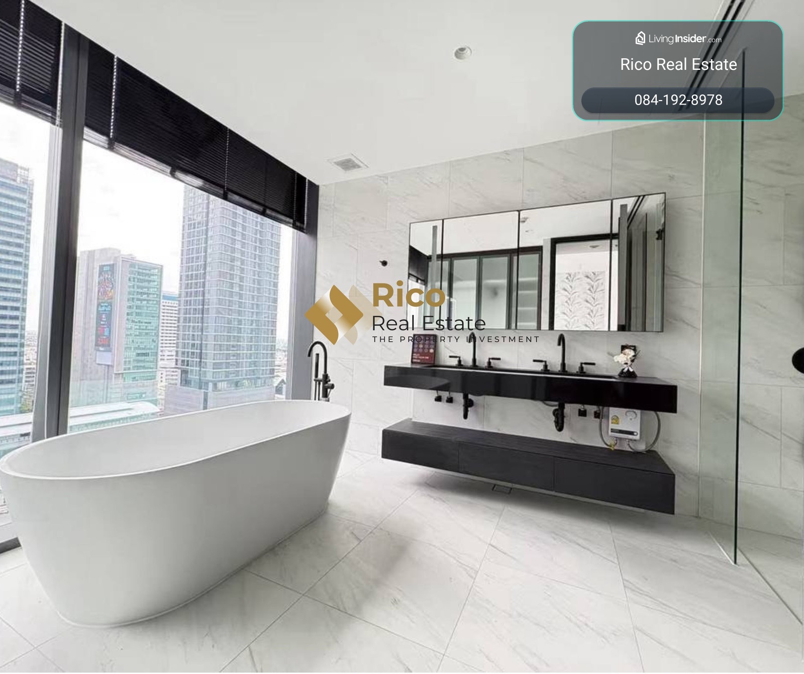 ⚜️{For Rent} Pet Friendly I Tait Sathorn 12 l 2BR 2BATH I 99SQM I 130,000 THB/Month | 18th Floor⚜️ – รูปที่ 2