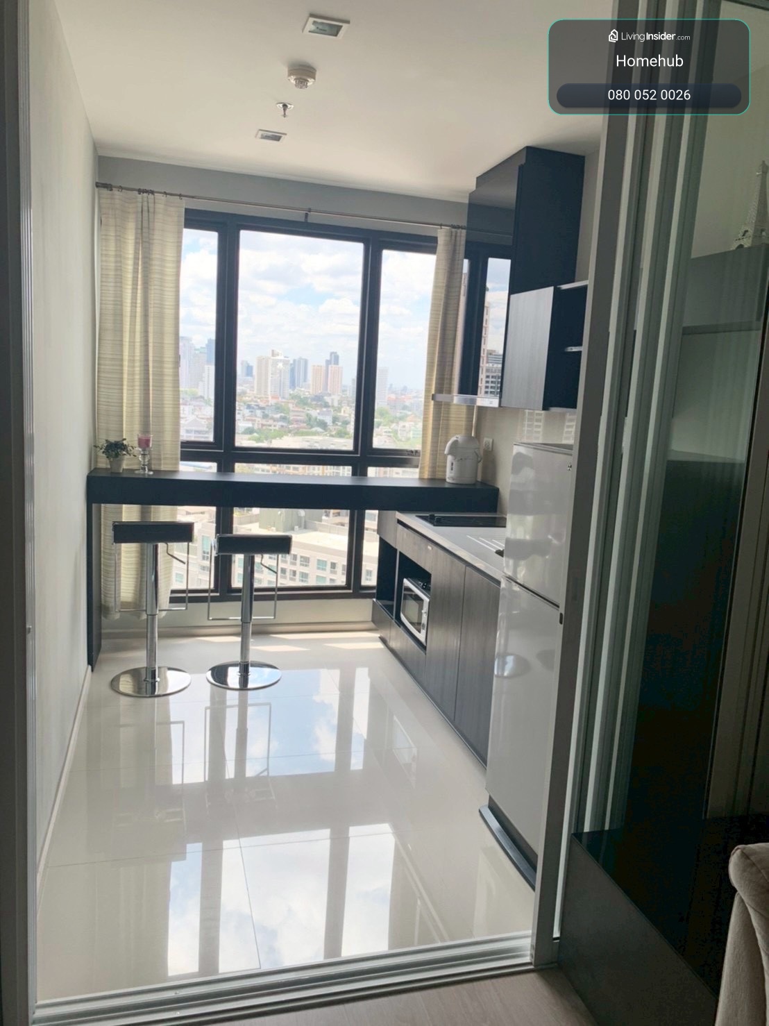 ให้ เช่า ด่วน ริทึ่ม สุขุมวิท 44/1 Rhythm sukhumvit 44/1 1ห้องนอน 1ห้องน้ำ (ราคาพิเศษ) – รูปที่ 2