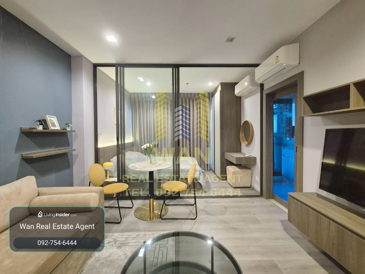 ให้เช่า The politan aqua ชั้น 35 ขนาด 31 ตร.ม. วิวแม่น้ำ เกาะเกร็ด แต่งสวย ครบพร้อมอยู่ – รูปที่ 3