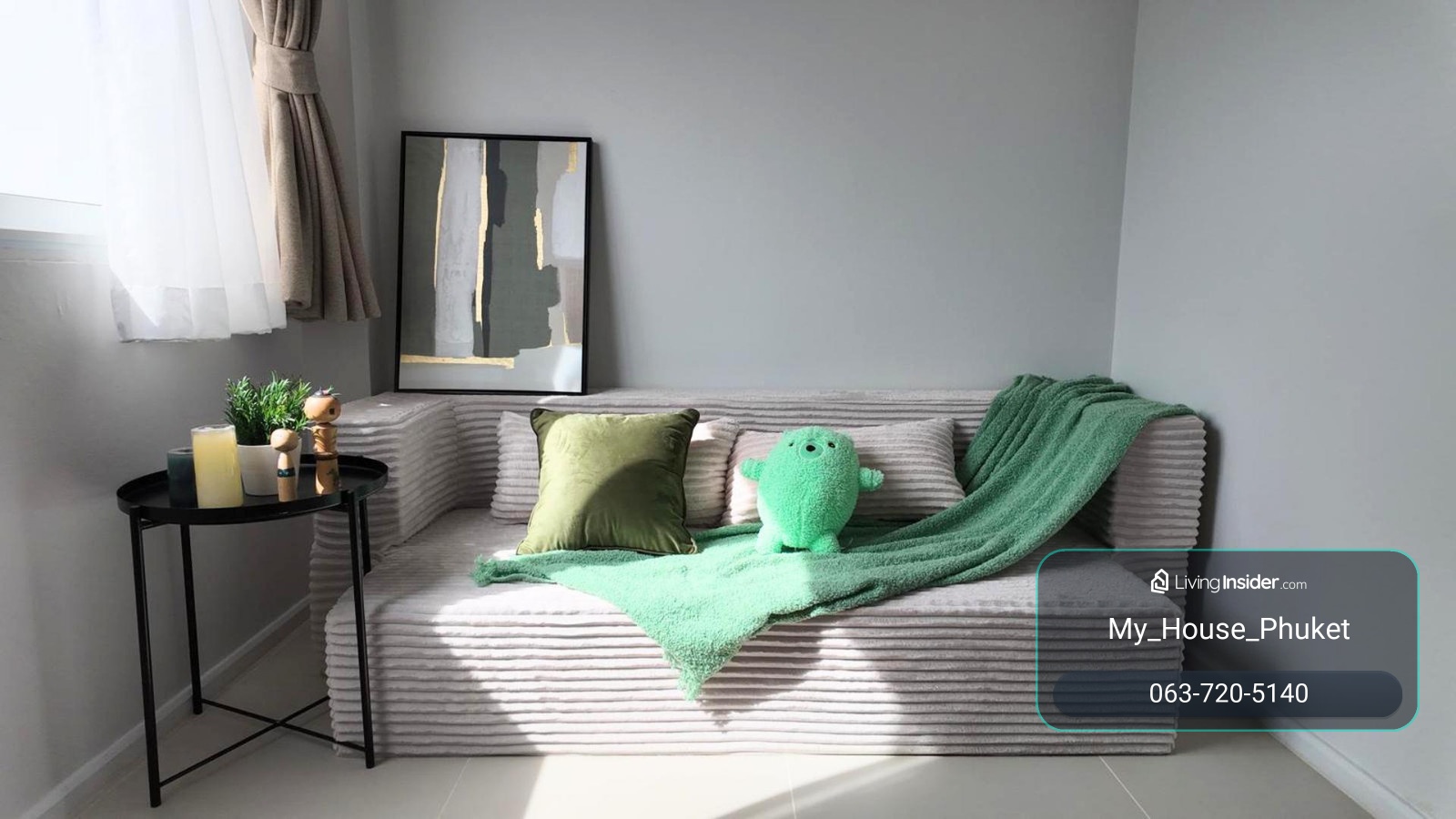 New Modern Townhome for Sale in Ratsada, Phuket (3 Beds with Private Garden) – รูปที่ 4