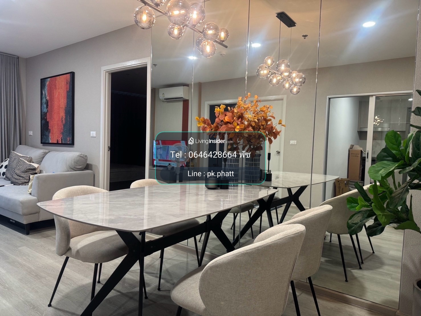 🚆 ห้องใหญ่ ปล่อยเช่า ราคาดี ใกล้เมืองแบบนี้…หาไม่ได้บ่อยนะElio Sathorn-Wutthakat
🛏 2 Bed 2 Bath 📐67 sq.m. 💸 27,000
☎️Phat 064-642-8664 – รูปที่ 4