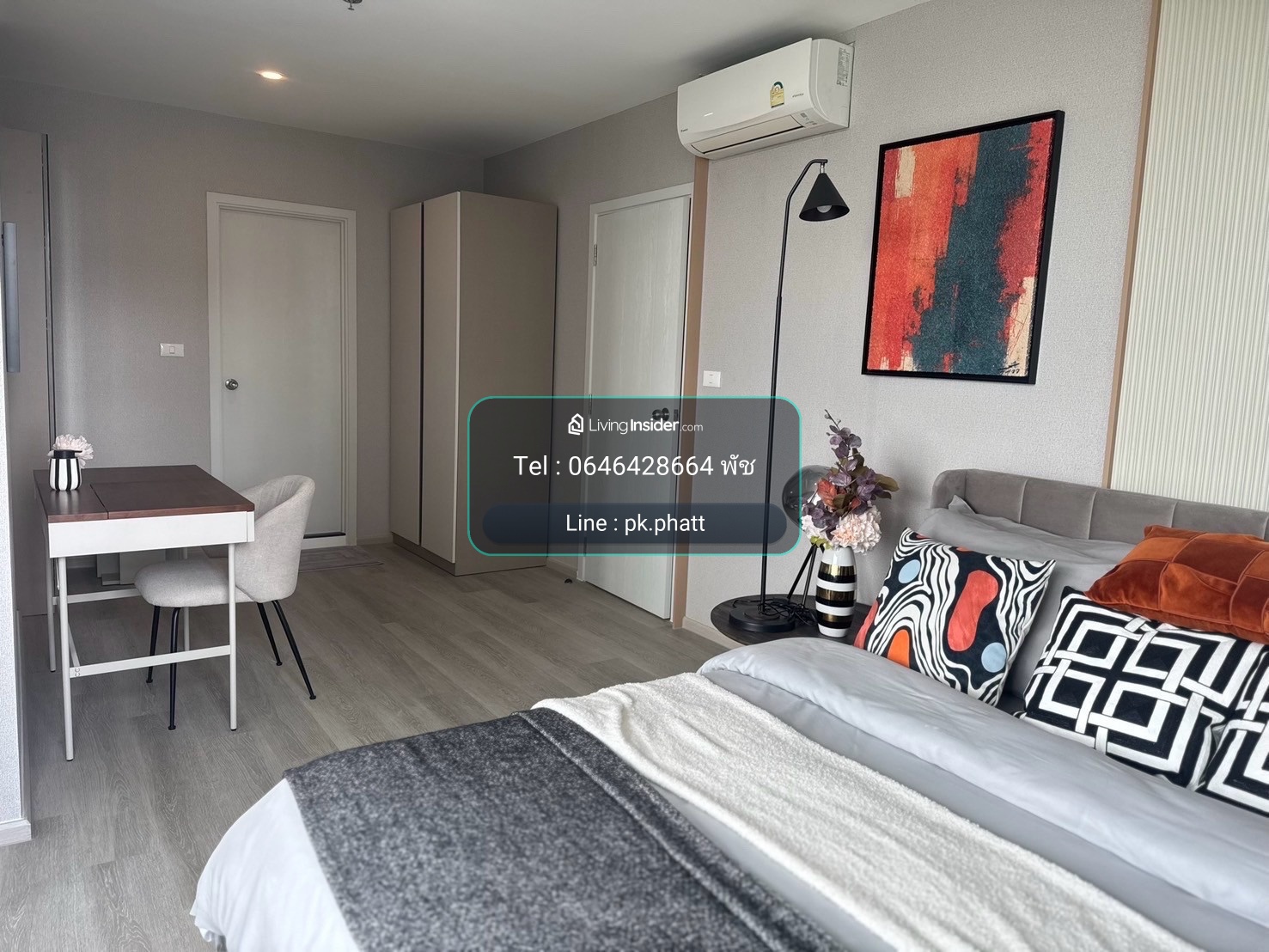 🚆 ห้องใหญ่ ปล่อยเช่า ราคาดี ใกล้เมืองแบบนี้…หาไม่ได้บ่อยนะElio Sathorn-Wutthakat
🛏 2 Bed 2 Bath 📐67 sq.m. 💸 27,000
☎️Phat 064-642-8664 – รูปที่ 2