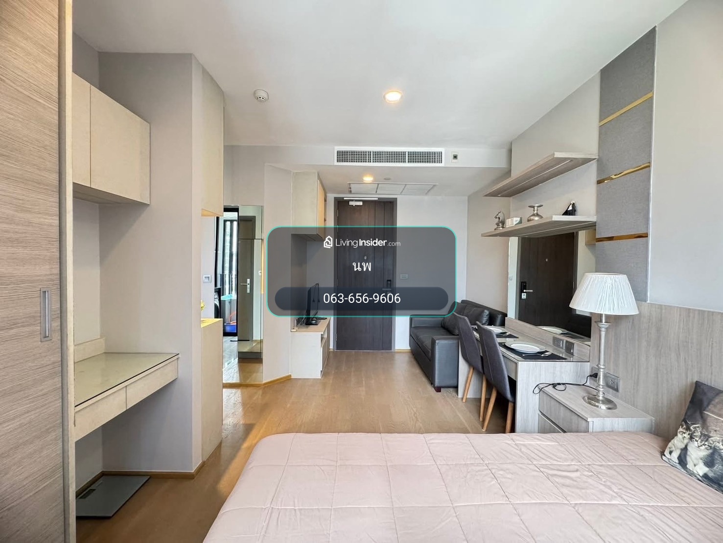 🔥 Ashton Chula-Silom, the room is difficult to escape!
25 sq m., good price in the heart of the city — you really miss it. Tel. 0636569606 – รูปที่ 4
