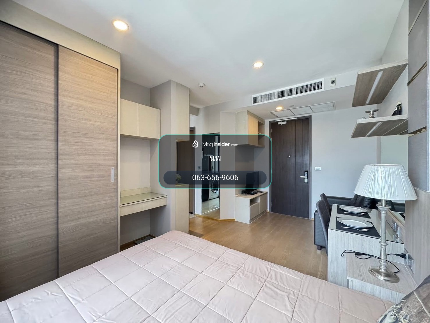 🔥 Ashton Chula-Silom, the room is difficult to escape!
25 sq m., good price in the heart of the city — you really miss it. Tel. 0636569606 – รูปที่ 3