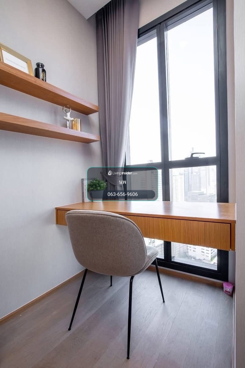 🔥 Ashton Chula-Silom | Rare Unit
1 Bedroom 34 ตร.ม. ห้องสวย ฟังก์ชันกำลังดี — ห้องแบบนี้ในโครงการออกไวมาก Tel. 0636569606 – รูปที่ 4