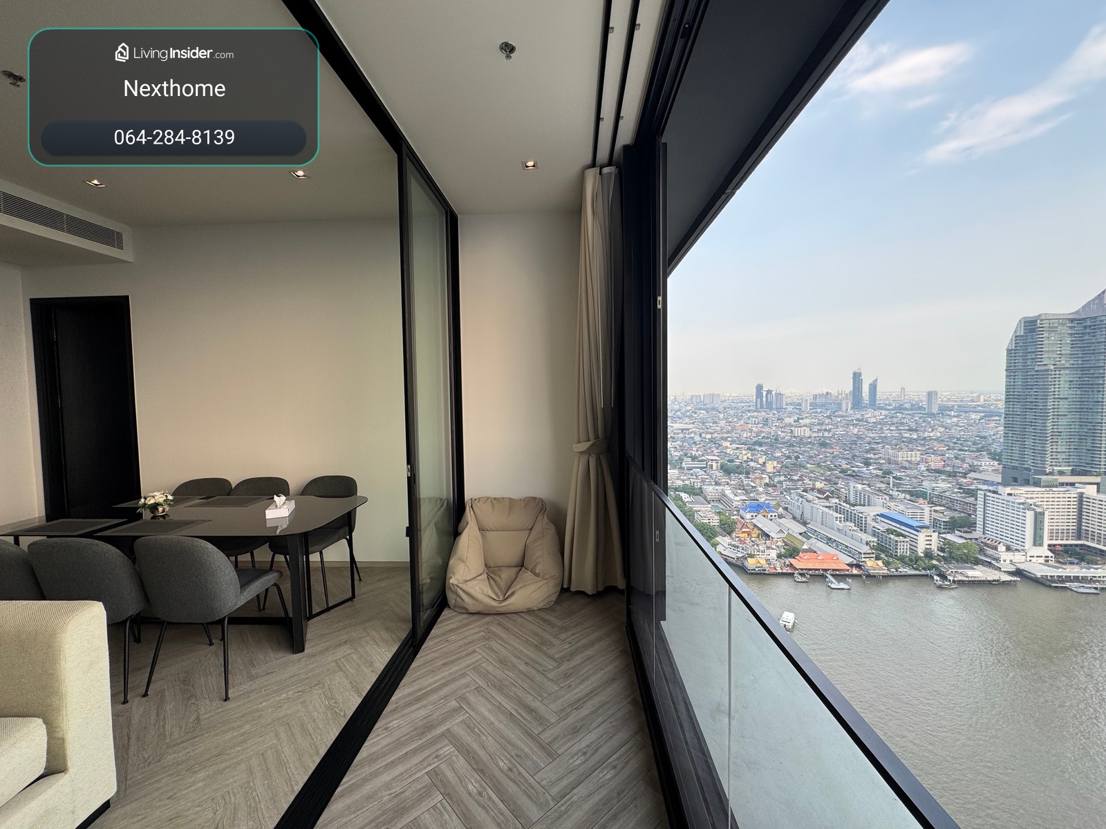 🔥ให้เช่าด่วน🔥 Chapter Charoennakorn Riverside วิวโค้งแม่น้ำเจ้าพระยา ใกล้ ICONSIAM ห้องหรูชั้นสูง – รูปที่ 4