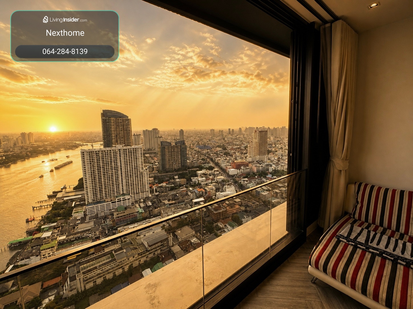 🔥ให้เช่าด่วน🔥 Chapter Charoennakorn Riverside วิวโค้งแม่น้ำเจ้าพระยา ใกล้ ICONSIAM ห้องหรูชั้นสูง – รูปที่ 3