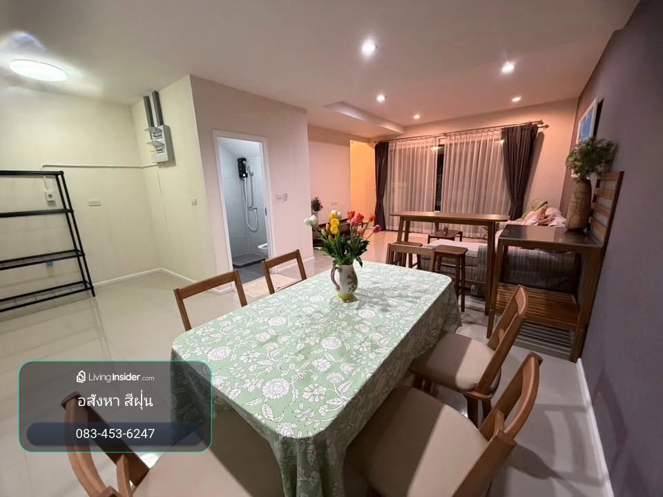 ให้เช่า ทาวน์โฮม 3 ชั้น โครงการ Plex Residence เกษตร-นวมินทร์ ขนาด 20 ตารางวา 2 ห้องนอน แขวงนวมินทร์ เขตบึงกุ่ม กรุงเทพมหานคร – รูปที่ 3