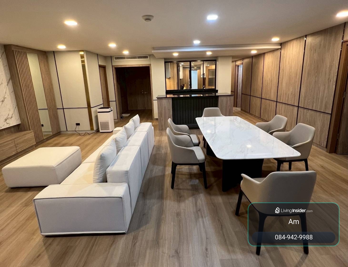Somkid Gardens: 251.40 sqm. 3bed 4bath with maidroom High Floor Sell: 85,000,000 Rent: 200,000/mth Am: 0656199198 – รูปที่ 3