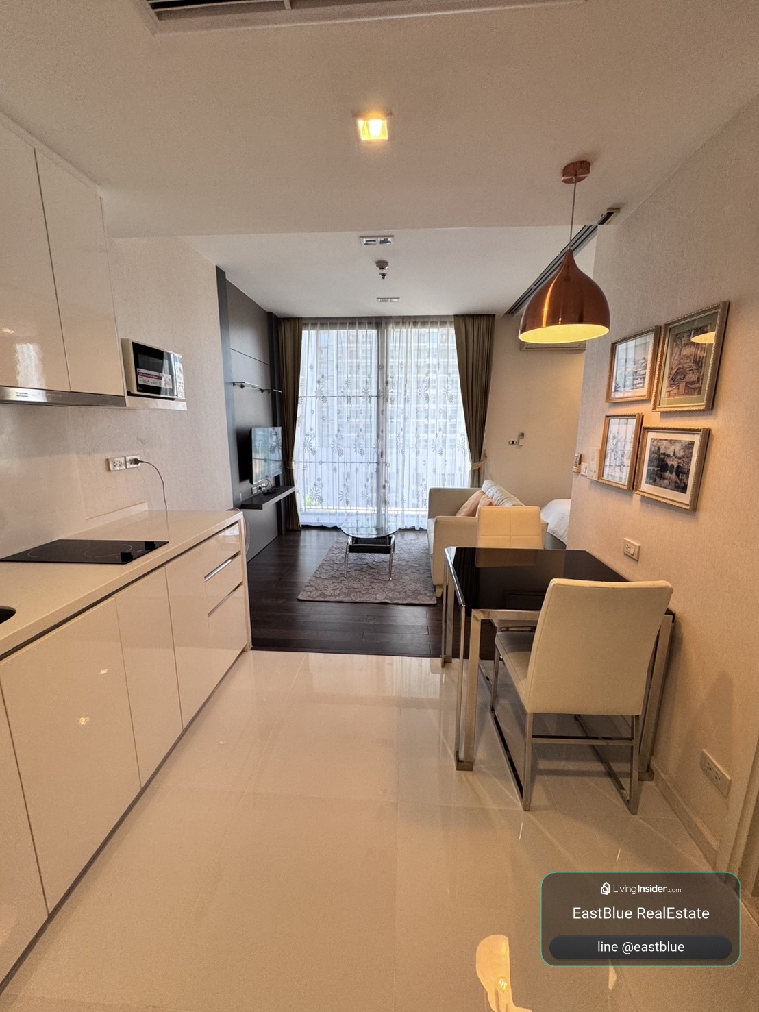 🏙️ Beautiful ready-to-move-in room! Nara 9 Stunning city view – รูปที่ 2