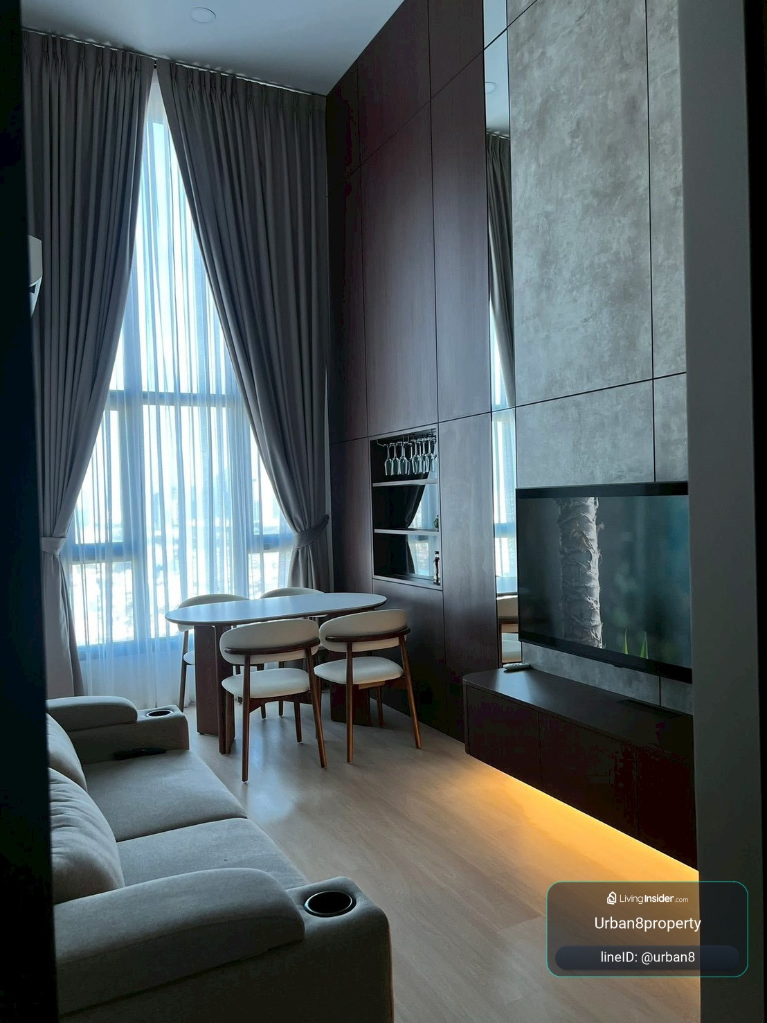 ★ Aspire Vibha-Victory ★ 51 sq m, 23th floor (1 bed plus), ★ near BTS Victory Monument, ★ near King Power and Century ★ Numerous amenities ★ Fully equipped with electrical appliances ★ – รูปที่ 2