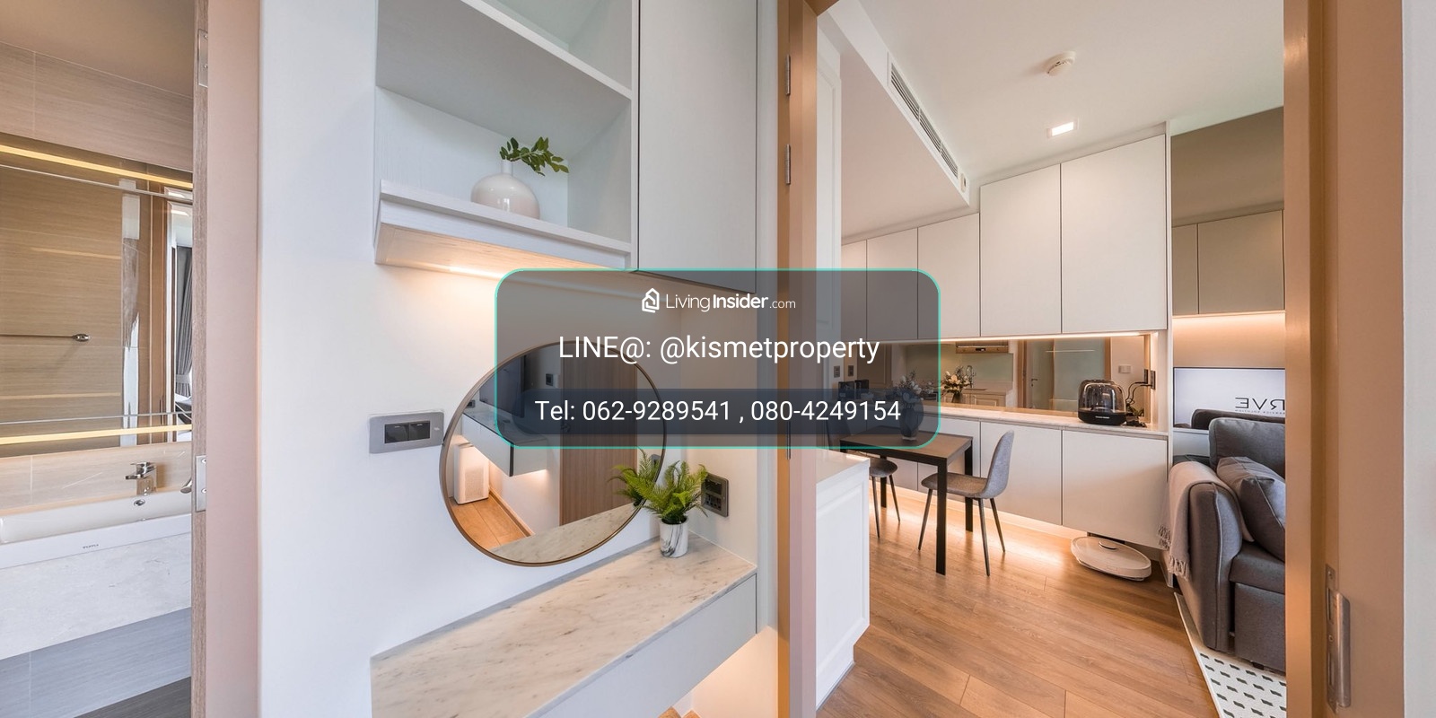 For Rent Noble BE33 1bed size 34.33 sq.m. F/F – รูปที่ 4