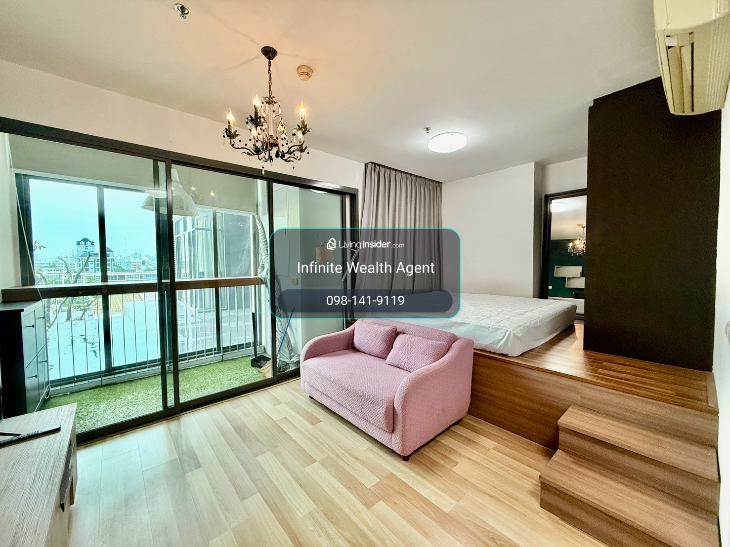 ✨ ห้องสวยน่ารักอบอุ่น วิวสระ! | Ideo Blucove Studio 27ตรม. 10,500/ด. ใกล้BTSอุดมสุข โดยเซลล์ประจำโครงการ • ห้องสวยไปไว ทักด่วน! ⚡ – รูปที่ 3