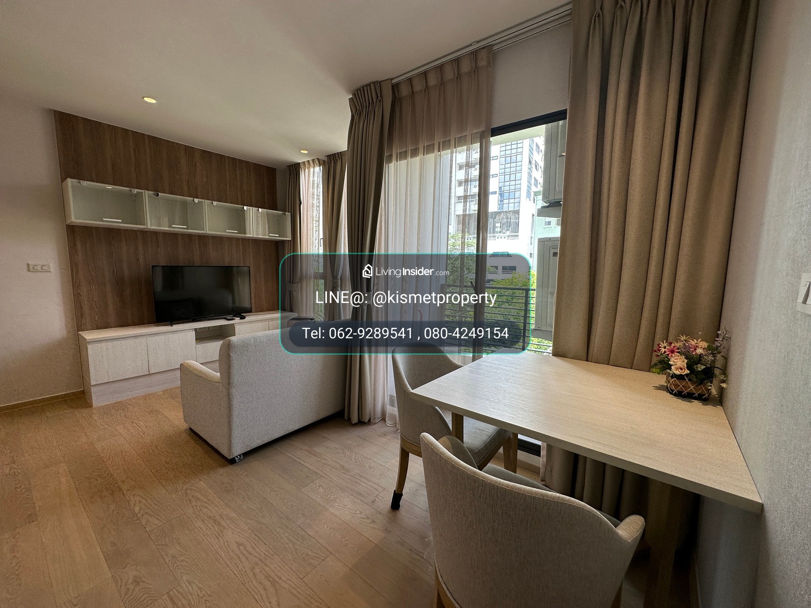 For Rent Runesu Thonglor 5  1bed size 37.5 sq.m. F/F – รูปที่ 4