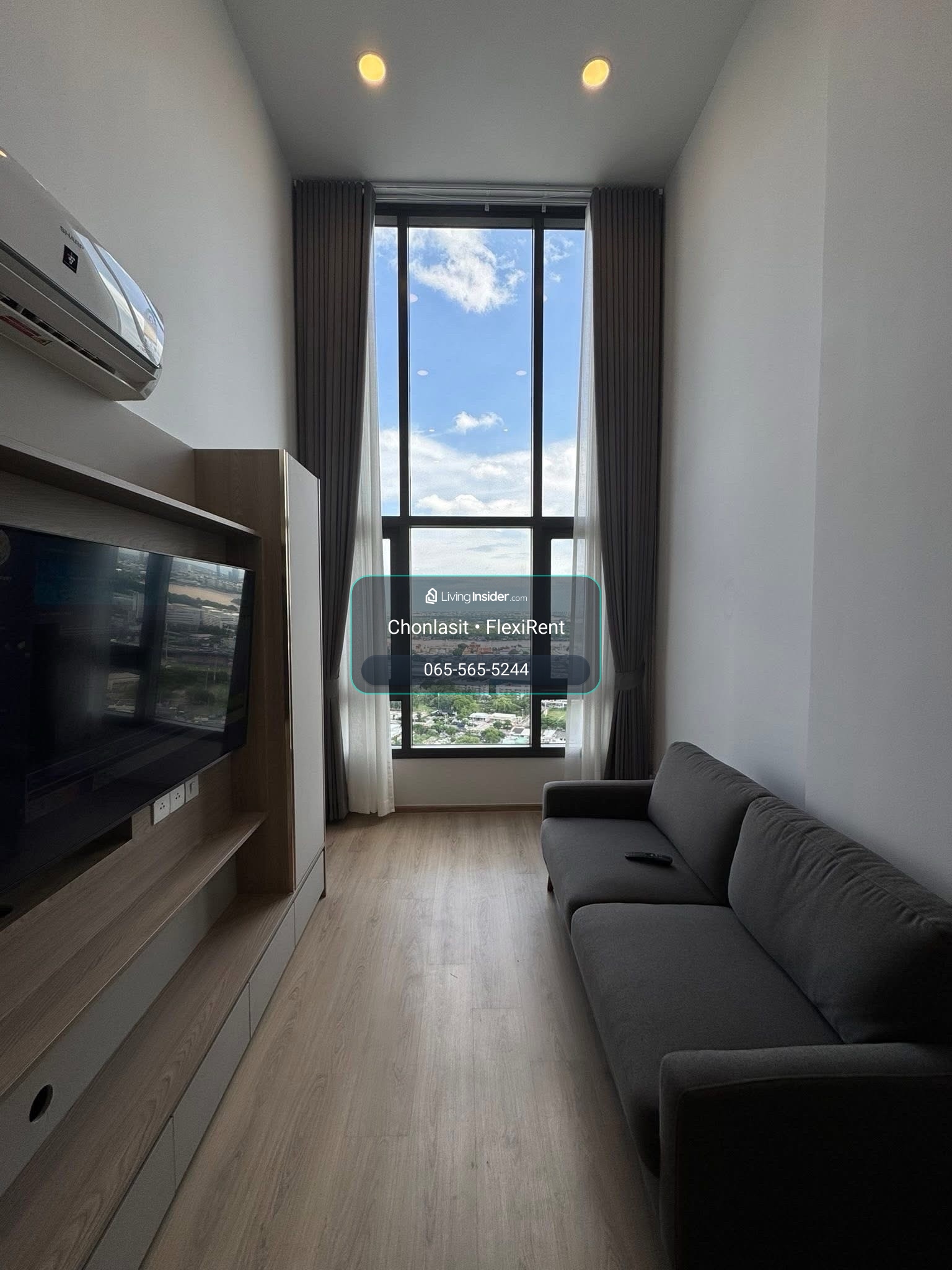 ✨ FOR RENT | LIFE Rama 4 – Asoke Duplex 2 Floors วิวบางกระเจ้า ✨คอนโดหรูใจกลางเมือง ห้อง Vertiplex 2 ชั้น เพดานสูง โปร่ง โล่ง วิวบางกระเจ้าสวยมาก 🌿เหมาะทั้งพักอาศัยและทำ Home Office – รูปที่ 2