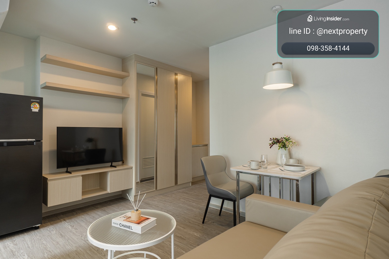  ให้เช่าคอนโด Regent Home บางนา ห้องสวย พร้อมเครื่องใช้ไฟฟ้าเฟอร์นิเจอร์ – รูปที่ 4