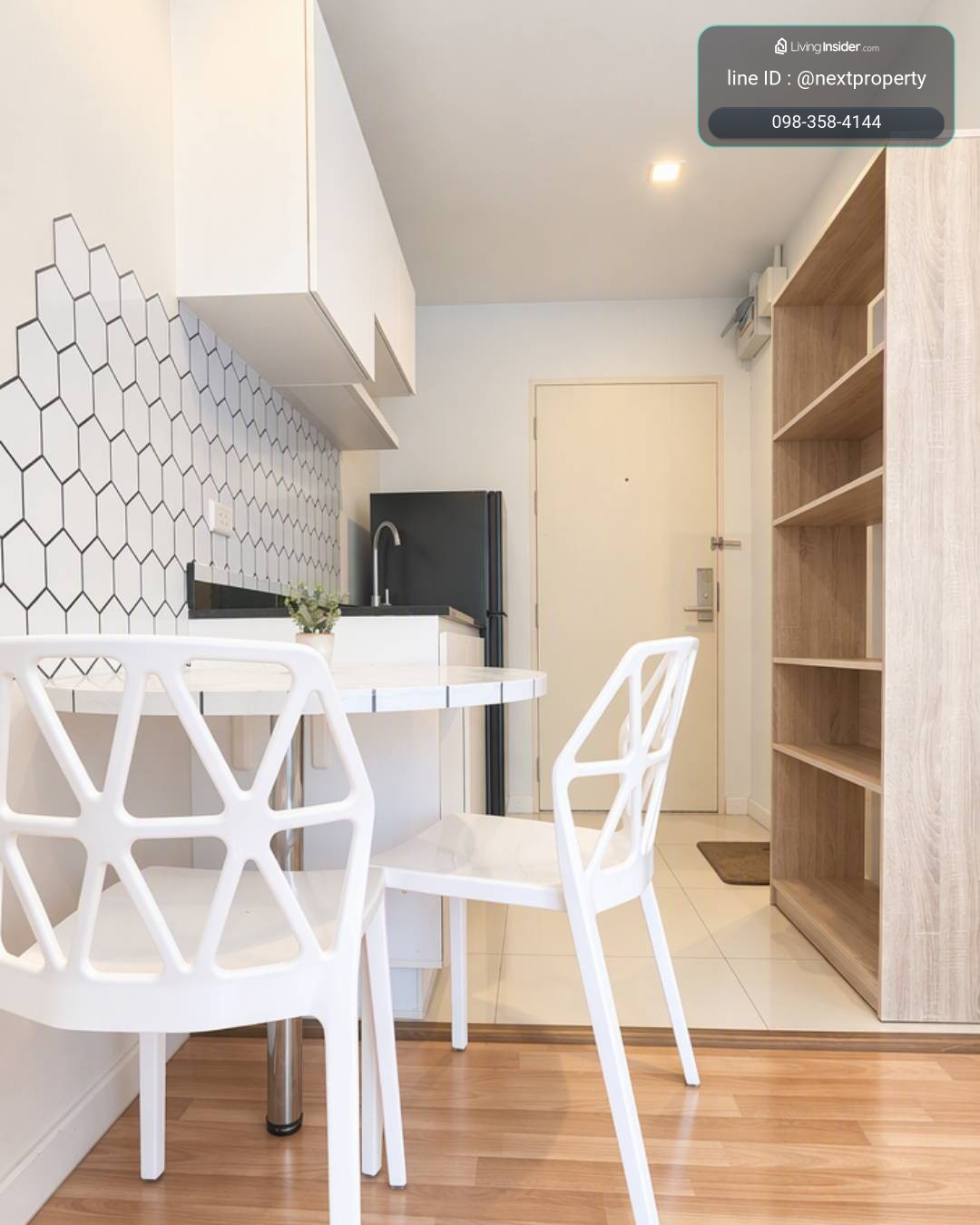 ให้เช่าคอนโด We Condo เอกมัย - รามอินทรา ห้องสวย พร้อมเครื่องใช้ไฟฟ้าเฟอร์นิเจอร์ครบ – รูปที่ 4