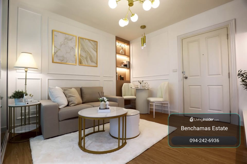 🔥 ขายคอนโด ห้องสวย ใกล้ MRT สายสีชมพู สถานีมัยลาภ 500 เมตร 🔥 D Condo Ramindra - ดีคอนโด รามอินทรา – รูปที่ 2