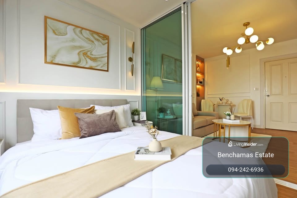 🔥 ขายคอนโด ห้องสวย ใกล้ MRT สายสีชมพู สถานีมัยลาภ 500 เมตร 🔥 D Condo Ramindra - ดีคอนโด รามอินทรา – รูปที่ 3