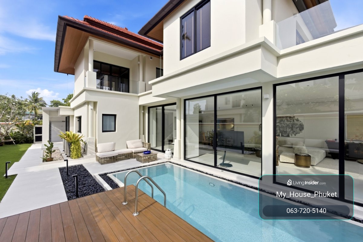 พูลวิลล่าหรูวิวสนามกอล์ฟ ลากูน่า ภูเก็ต พร้อม Smart Home – รูปที่ 2