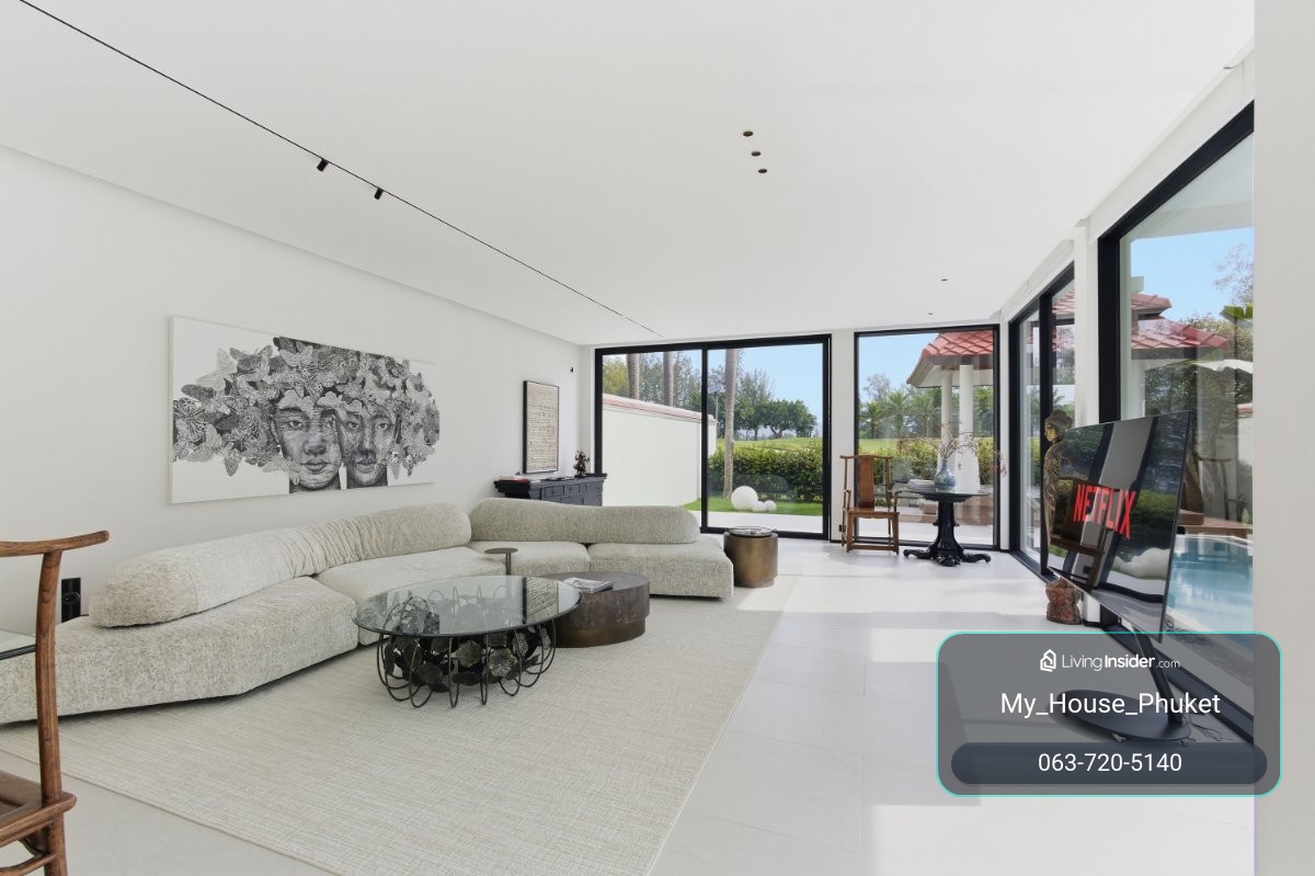 พูลวิลล่าหรูวิวสนามกอล์ฟ ลากูน่า ภูเก็ต พร้อม Smart Home – รูปที่ 3