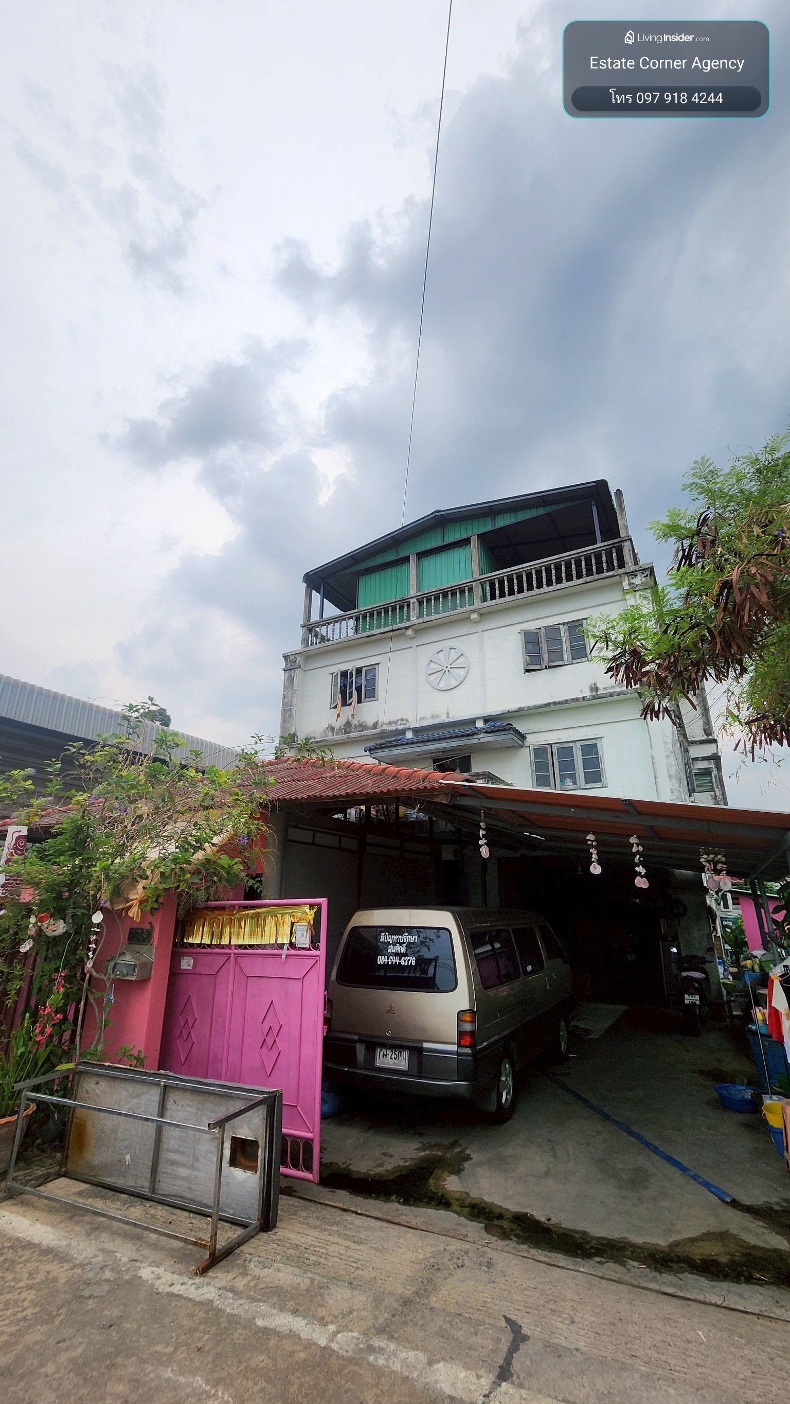 95642 - ขายตึกต่อเติม 4 ชั้น คลอง4 คลองหลวง – รูปที่ 2