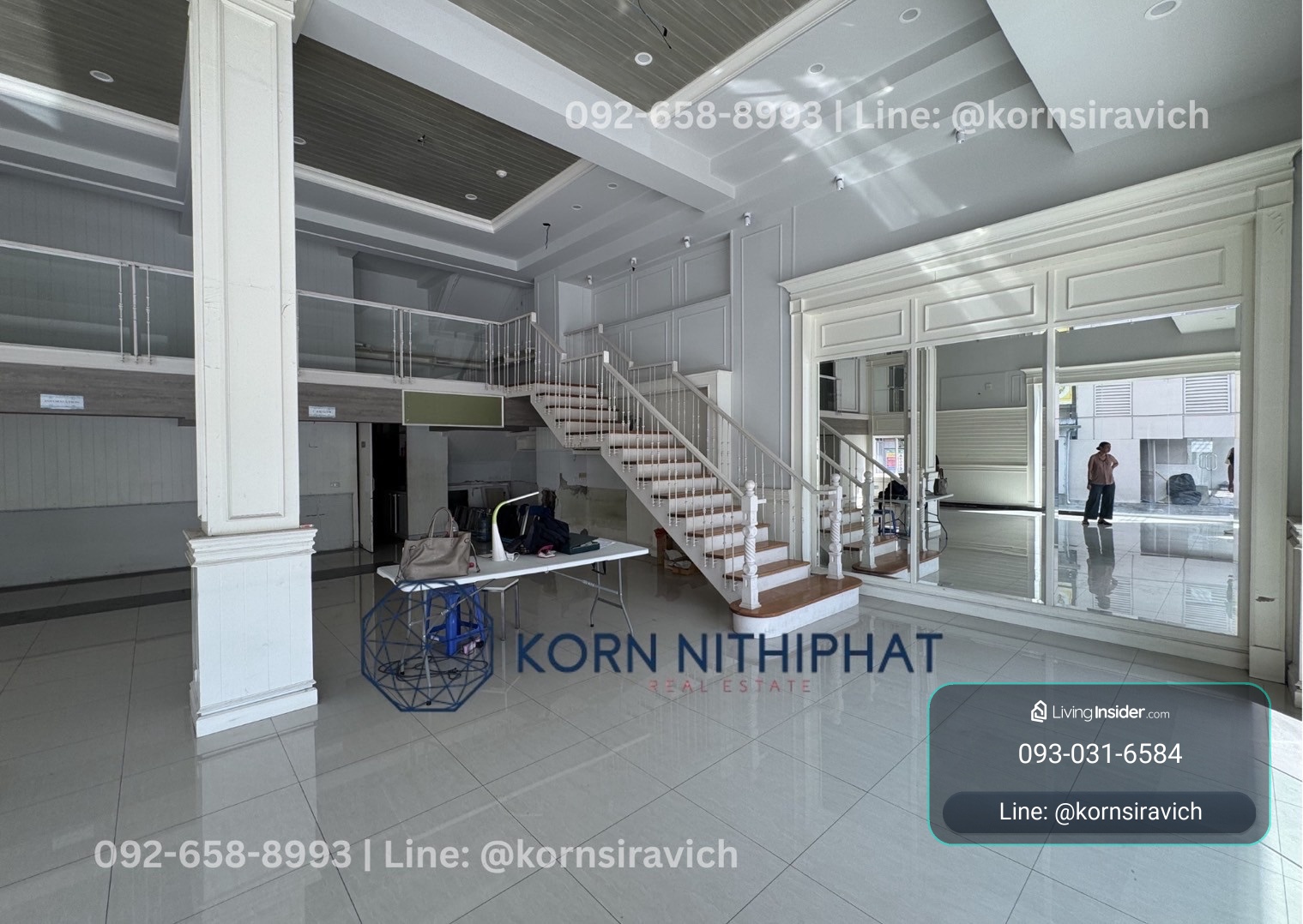 สำหรับเช่า ตึกเชิงพาณิชย์ 2 คูหา 6 ชั้น 1,000 ตร.ม. มีลิฟต์ @ สุรวงศ์ - นราธิวาสราชนครินทร์ ใกล้ รถไฟฟ้า BTS ช่องนนทรี มีที่จอดรถ  – รูปที่ 4