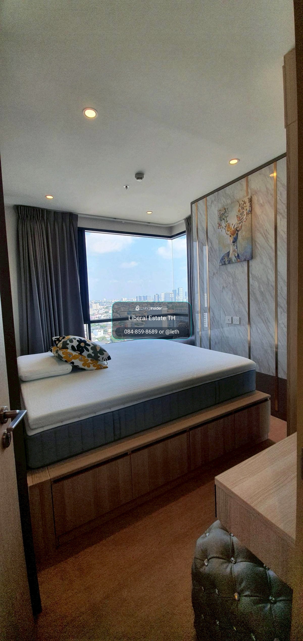 LTHC15616 – Luxury Pet-Friendly Condo for Rent Ekkamai | Corner Unit Modern Residence | Near BTS Ekkamai | 65,000 THB | คอนโดหรูให้เช่า เอกมัย เลี้ยงสัตว์ได้ ห้องมุม ใกล้ BTS เอกมัย – รูปที่ 3