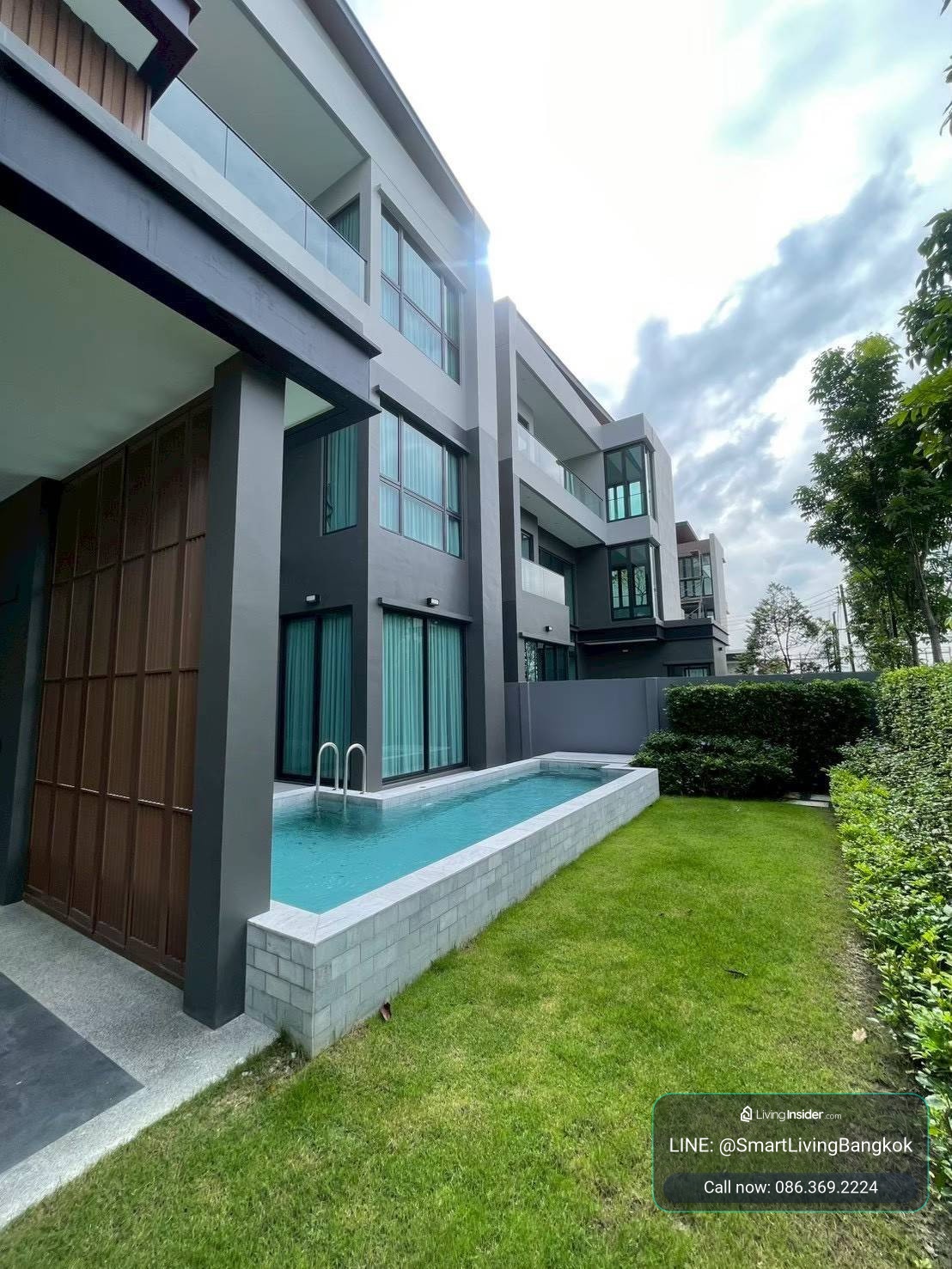 ให้เช่าบ้านเดี่ยวหรู THE HONOR โยธินพัฒนา พูลวิลล่าส่วนตัว 654 ตร.ม. 6 ห้องนอน ตกแต่งครบพร้อมอยู่ – รูปที่ 2