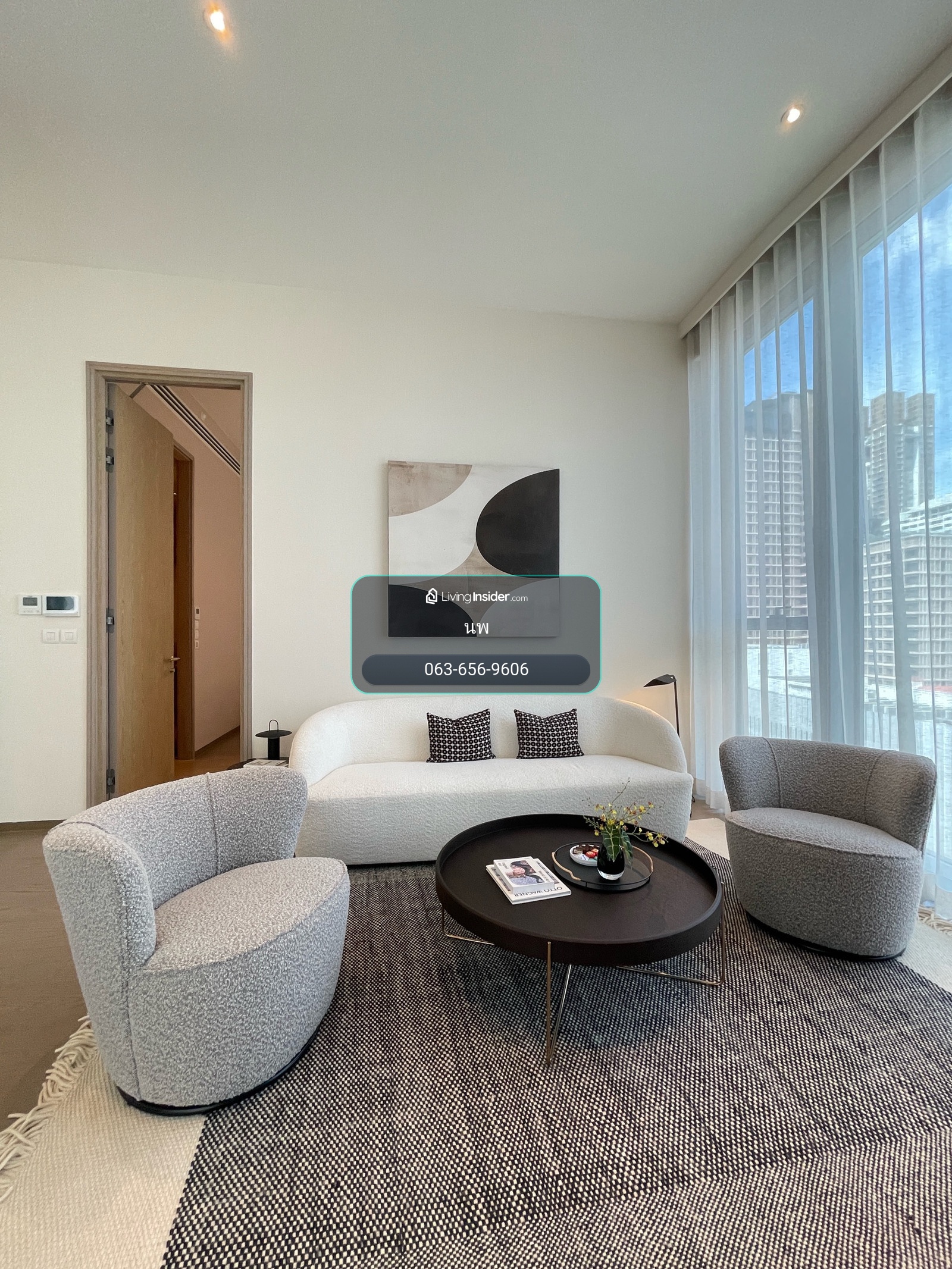 ✨ 𝐒𝐂𝐎𝐏𝐄 𝐋𝐚𝐧𝐠𝐬𝐮𝐚𝐧 | Ultra Luxury Residence บนถนนหลังสวน 1 Bedroom Tel. 0636569606 – รูปที่ 2