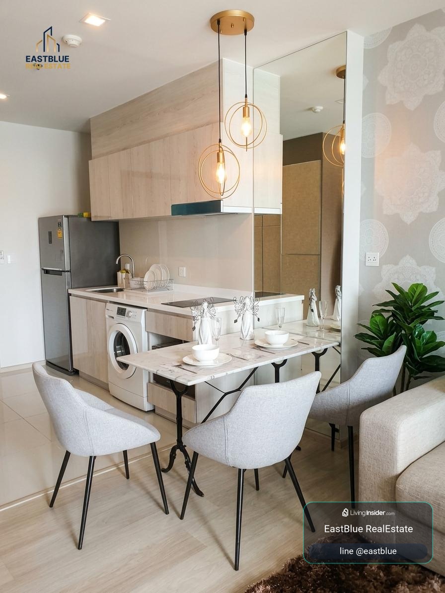 For Rent: Life One Wireless 2 Bed 45.2 sqm near BTS Phloen Chit 35,000 THB/month – รูปที่ 4