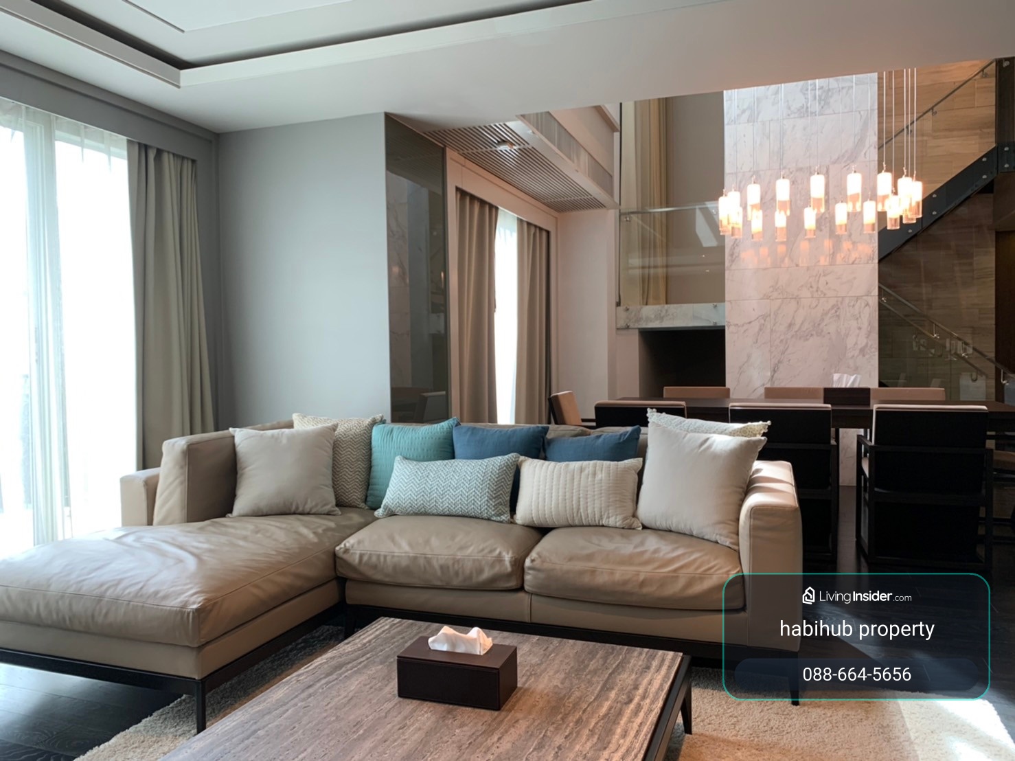 🏠✨ The Crest Sukhumvit 24 | เช่าคอนโดห้อง Duplex 3 ห้องนอน (HBH-HL-297) – รูปที่ 3