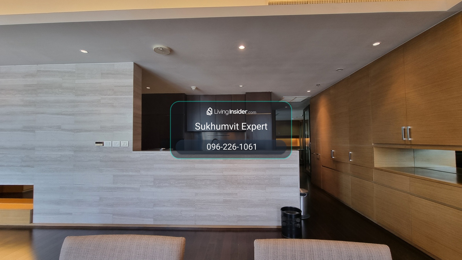 ขายคอนโด Hansar Rajdamri * 2 ห้องนอน 2 ห้องน้ำ * ขนาด 138 ตร.ม. * ชั้น 26 ชั้นสูง วิวเมืองสวย – รูปที่ 4