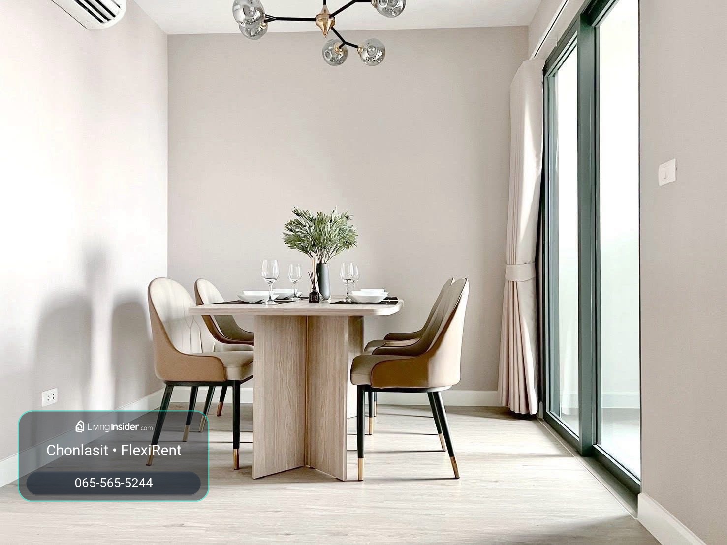 ✨ For rent, Metro Sky Prachachuen, large room 60 sq m, 2 bedrooms, ready to move in ✨

📍 The  posted it himself.
Large room, hard to find, complete with functions, suitable for couples, families or sharing with friends. – รูปที่ 4
