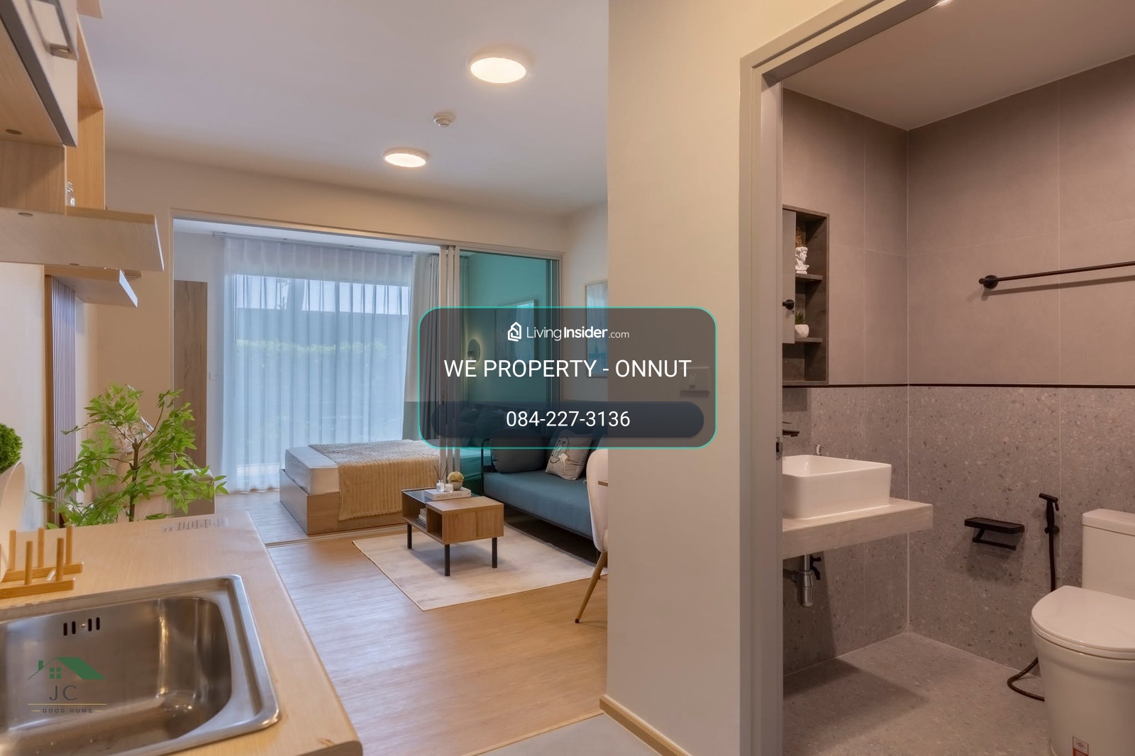 ห้องสวยแต่งครบ วิวสวน พร้อมอยู่ ราคาดี!!⭐ A Space Me Sukhumvit 77 (เอ สเปซ มี สุขุมวิท 77) – รูปที่ 2