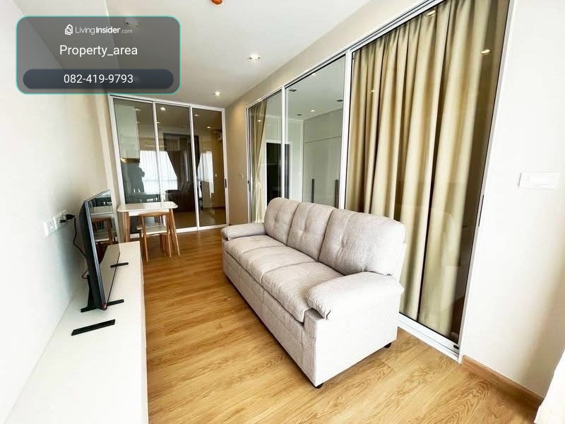 ให้เช่า อัศวิน เรสซิเดนซ์ นนทบุรี (Assawin Residence) // ห้องใหญ่ ขนาด 43.31 ตร.ม // มีชั้น 3 และ ชั้น 4 // 1 ห้องนอน // วิวสวน // ราคา 13,000 บาท – รูปที่ 3