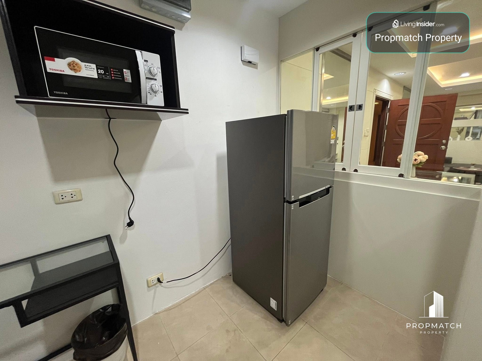 ✨Flash Deal ✨ River Heaven Charoenkrung ( 2Bed 1Bath 71SQM.) ready to move in ! Only 25,000 baht per month Tel.0981315848 @propmatch – รูปที่ 3