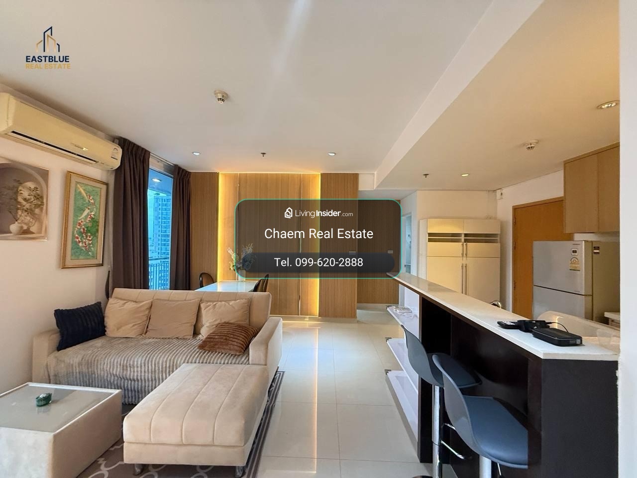 ***พร้อมเข้าอยู่*** ห้องมุม 2bed2bath ห้องรีโนเวทใหม่ | สนใจ ติดต่อเซลล์ประจำโครงการ K. เฌอ 099-620-2888 – รูปที่ 3