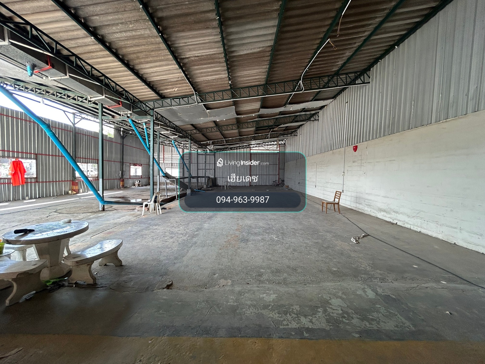 Factory for rent, Bang Chan Industrial Estate, Serithai Road, purple area, 3-phase electricity, total usable area 2,000 sq m., container trucks can enter and exit. Connects to many roads, close to the expressway. – รูปที่ 4