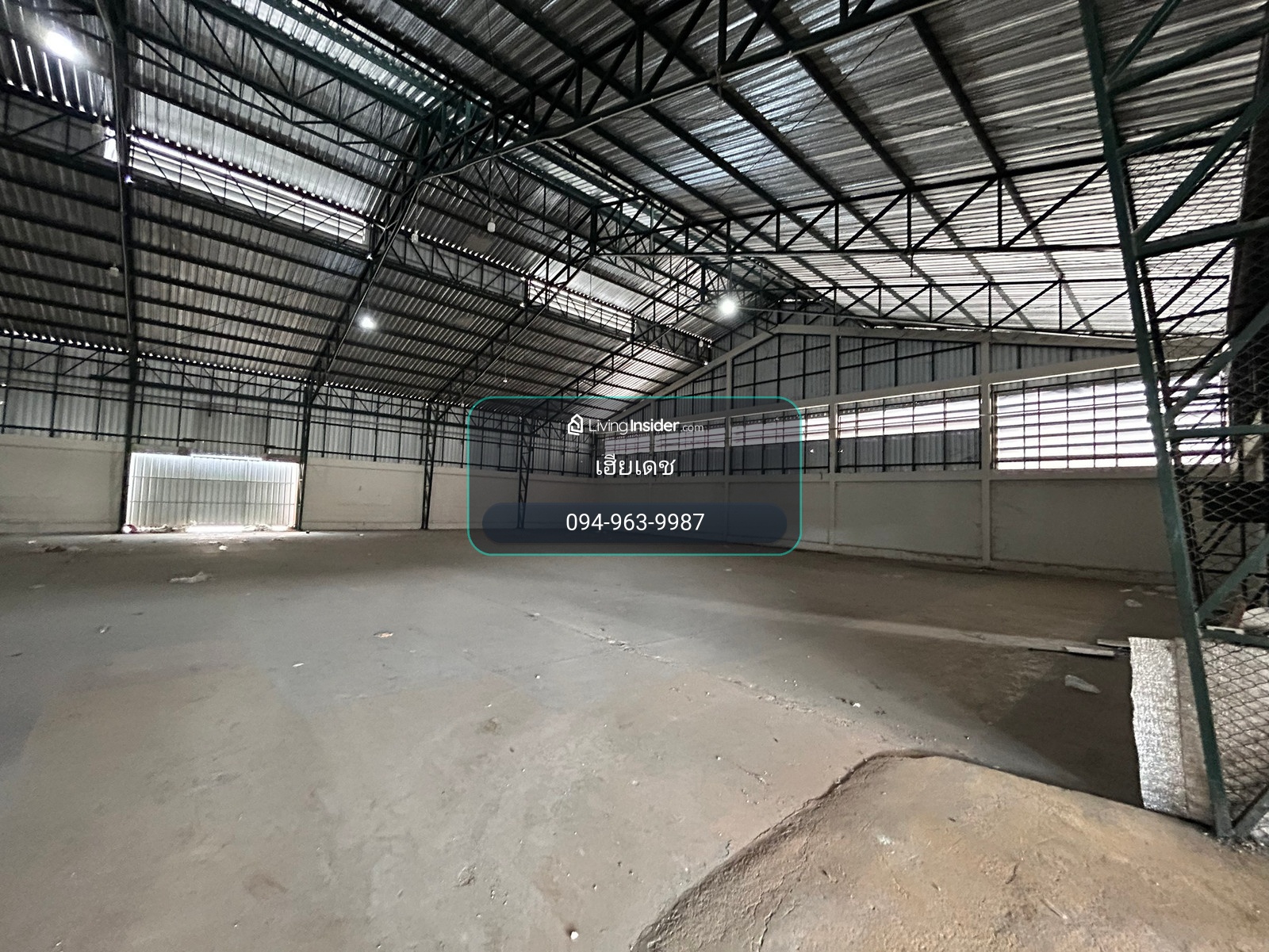 Factory for rent, Bang Chan Industrial Estate, Serithai Road, purple area, 3-phase electricity, total usable area 2,000 sq m., container trucks can enter and exit. Connects to many roads, close to the expressway. – รูปที่ 3