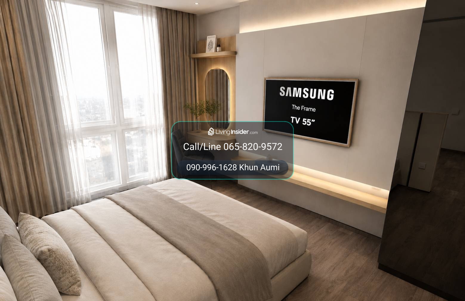 🔥New Room 🔥The Room Rama4 2B2B 79 sqm. Just 50K/Month Call Ms.Angel(Aumi)0658209582  – รูปที่ 2
