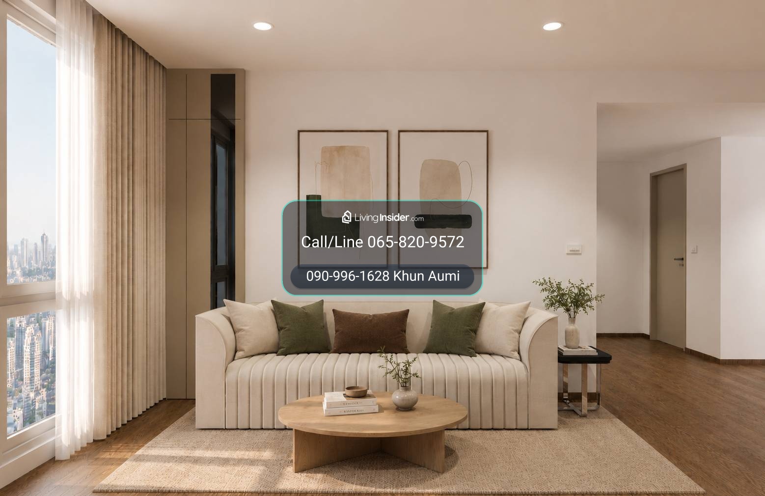 🔥New Room 🔥The Room Rama4 2B2B 79 sqm. Just 50K/Month Call Ms.Angel(Aumi)0658209582  – รูปที่ 3