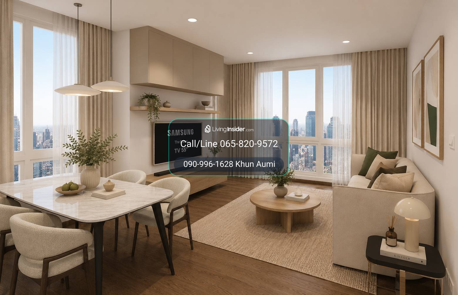 🔥New Room 🔥The Room Rama4 2B2B 79 sqm. Just 50K/Month Call Ms.Angel(Aumi)0658209582  – รูปที่ 4