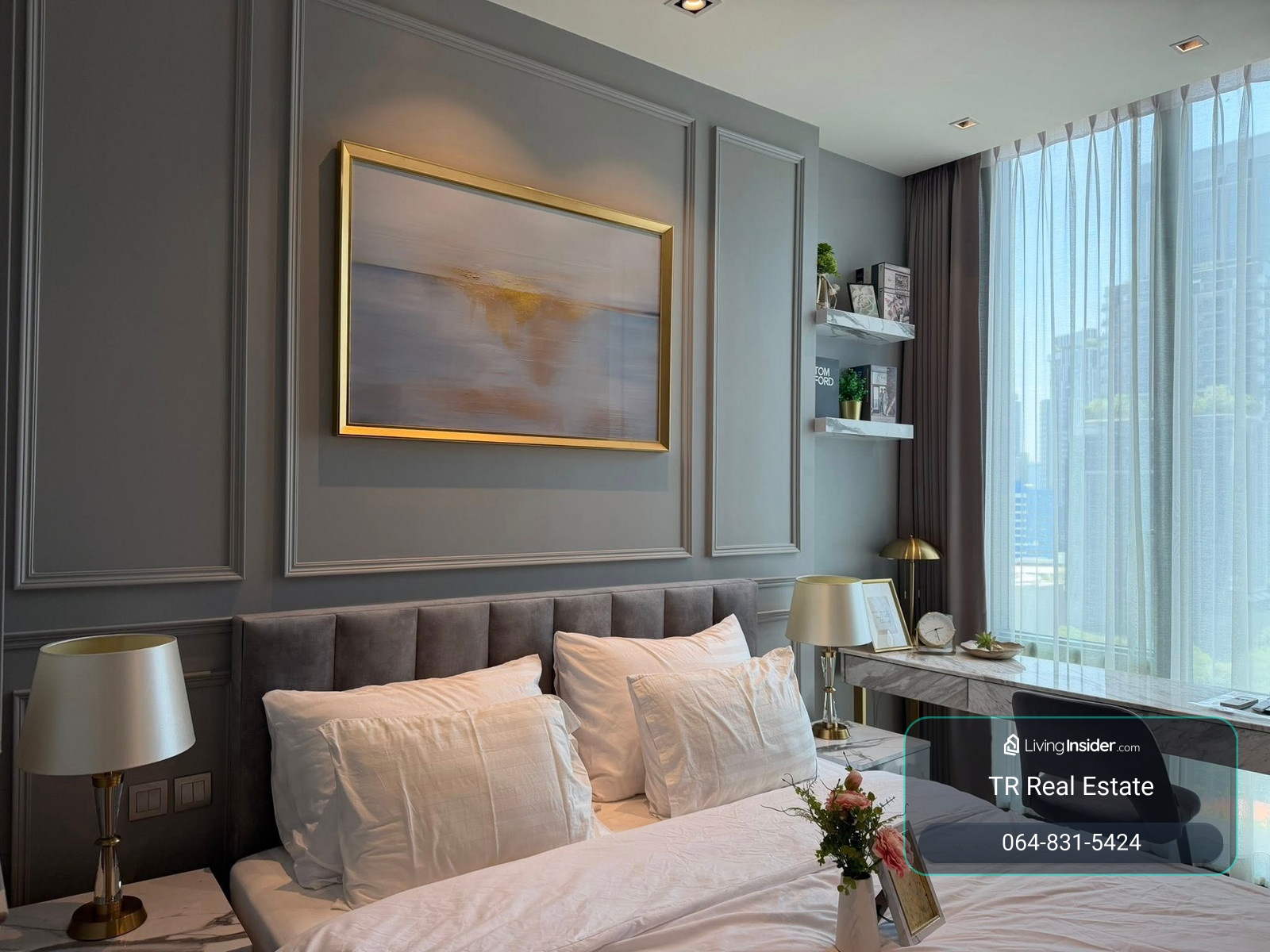 Condo for Rent – 28 Chidlom | 1 Bed | 55 sqm | Floor 12 Villa Building | Chidlom | 66,000 THB/month | Line: @323gqmho | Ref: TR0001 – รูปที่ 3
