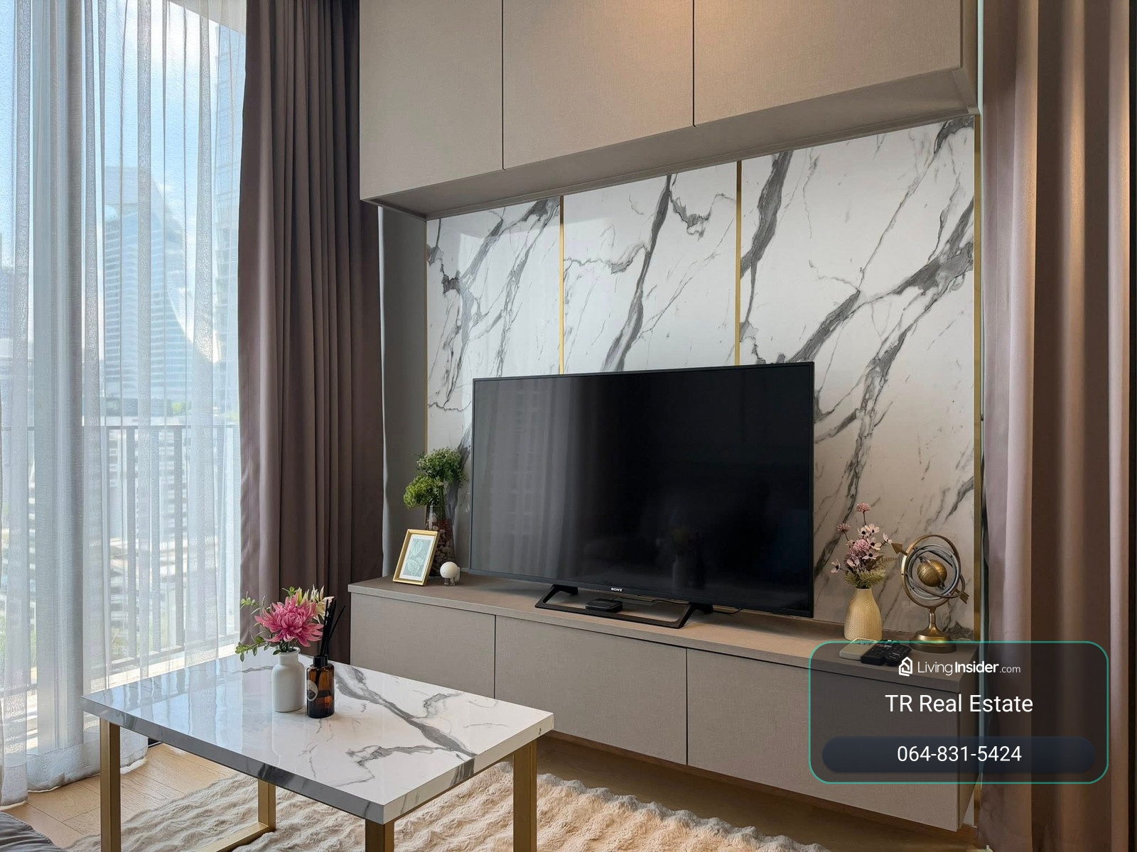 Condo for Rent – 28 Chidlom | 1 Bed | 55 sqm | Floor 12 Villa Building | Chidlom | 66,000 THB/month | Line: @323gqmho | Ref: TR0001 – รูปที่ 2