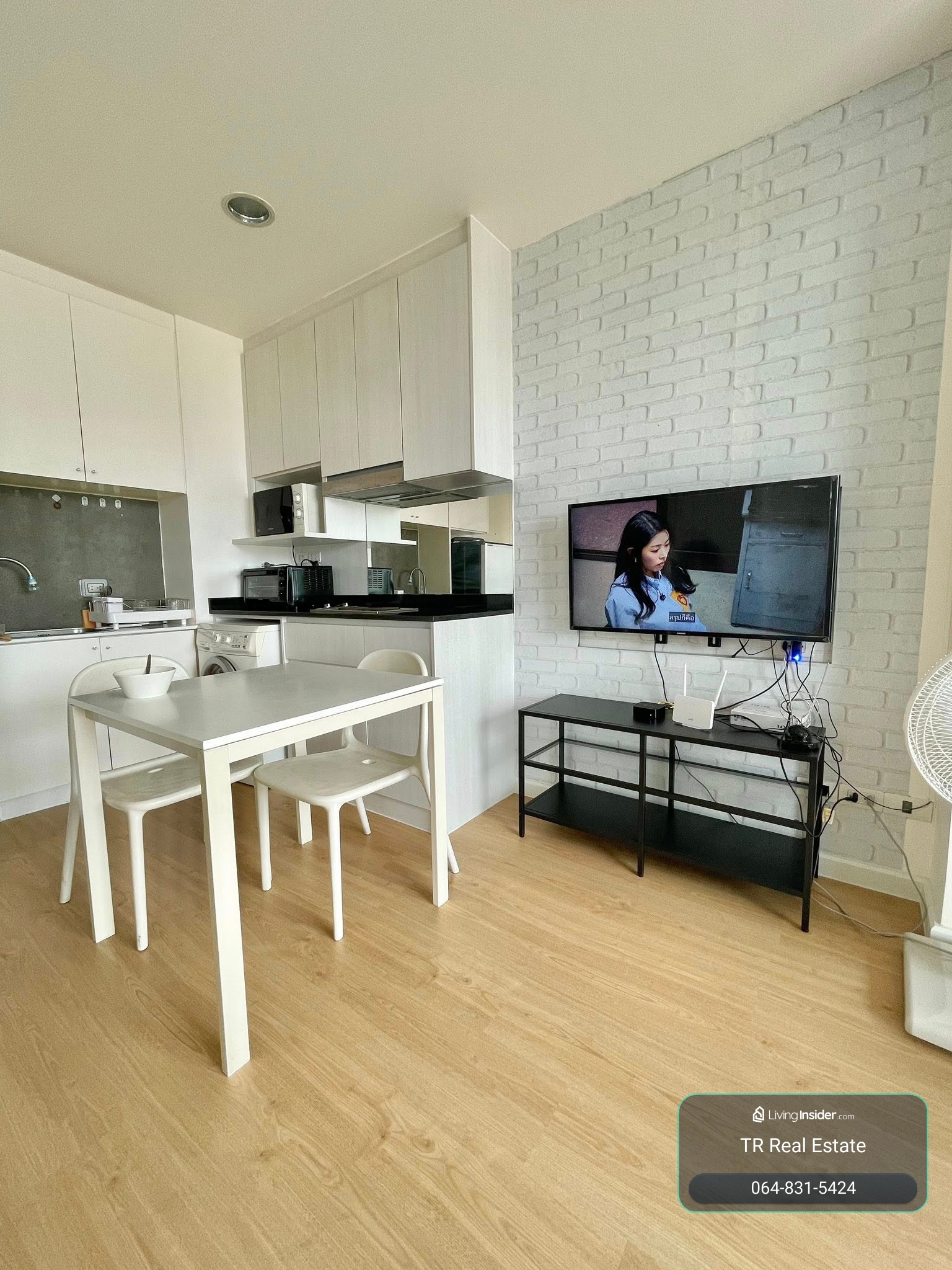 Condo for Rent – D65 Condominium | 1 Bed 1 Bath | 46 sqm | Floor 6 Building B | Ekkamai | 20,000 THB/month | Line: @323gqmho | Ref: TR0003 – รูปที่ 2