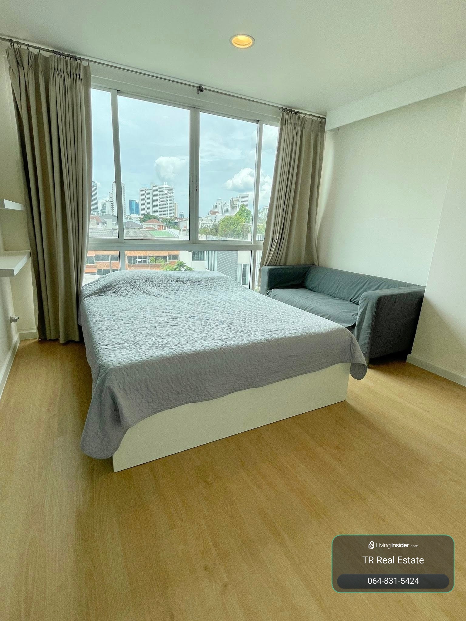 Condo for Rent – D65 Condominium | 1 Bed 1 Bath | 46 sqm | Floor 6 Building B | Ekkamai | 20,000 THB/month | Line: @323gqmho | Ref: TR0003 – รูปที่ 3