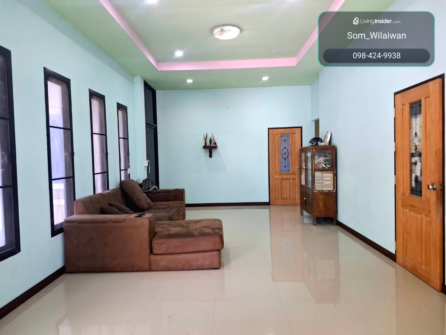 บ้านเดี่ยวบนที่ดิน 200 ตร.ว. ใกล้วัดแค ทำเลใกล้แหล่งท่องเที่ยว อ.เมืองสุพรรณบุรี – รูปที่ 4